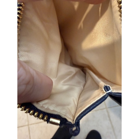 Lily Jade Anna Navy Blue Vegan Leather Diaper Bag Backpack Crossbody Tote - Picture 9 of 17